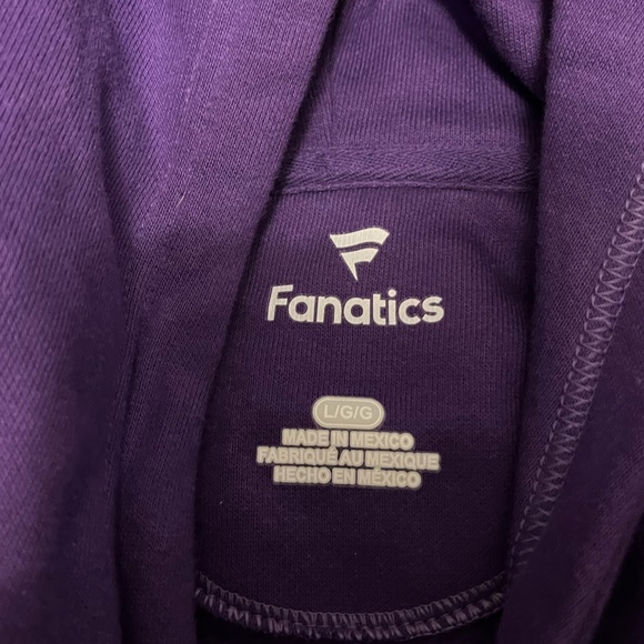 Minnesota Vikings Skol Hoodie, Fanatics size men’s large - Picture 3 of 4